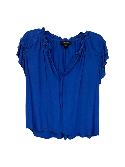 Karen Kane - Ruffled Flutter Sleeve Top