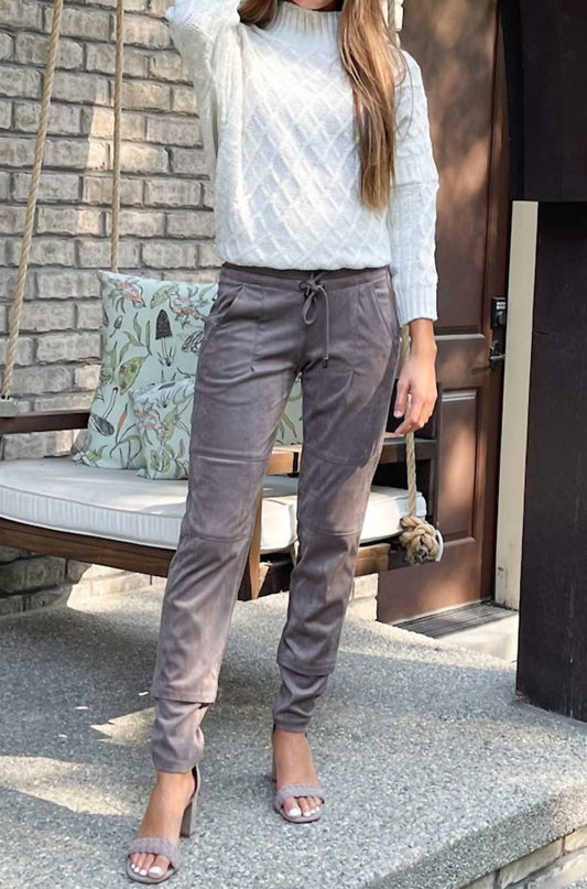 Raffaello Rossi - Candice Faux Suede Jogger