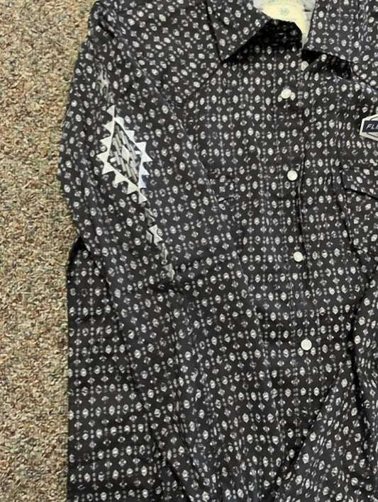 Panhandle - Women's Pearl Snaps Embroidered Long Sleeve Shirt