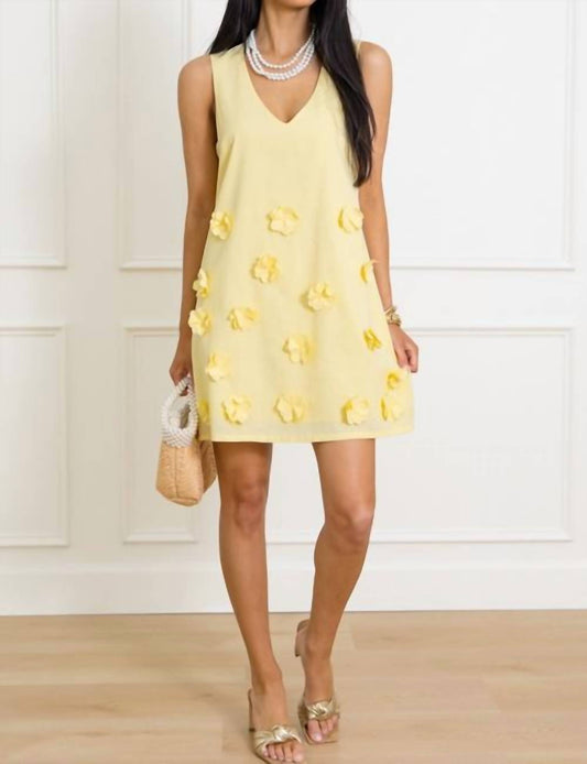 Lalavon - Getaway Glow Rose Mini Dress