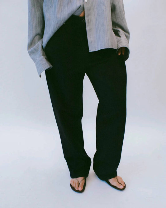 Silphium Studio - Unisex 1947 Denim Straight Pants