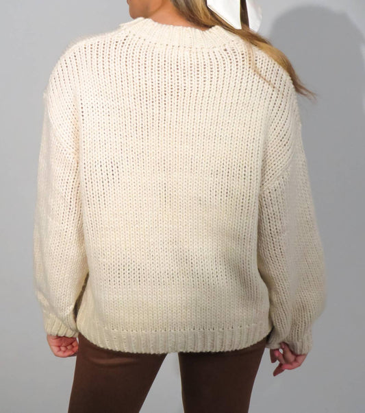 Baevely By Wellmade - Coquette Cowgirl Sweater