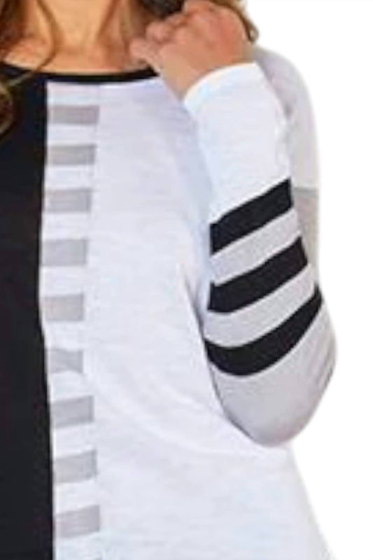 French Kyss - Bold Stripe Sweater