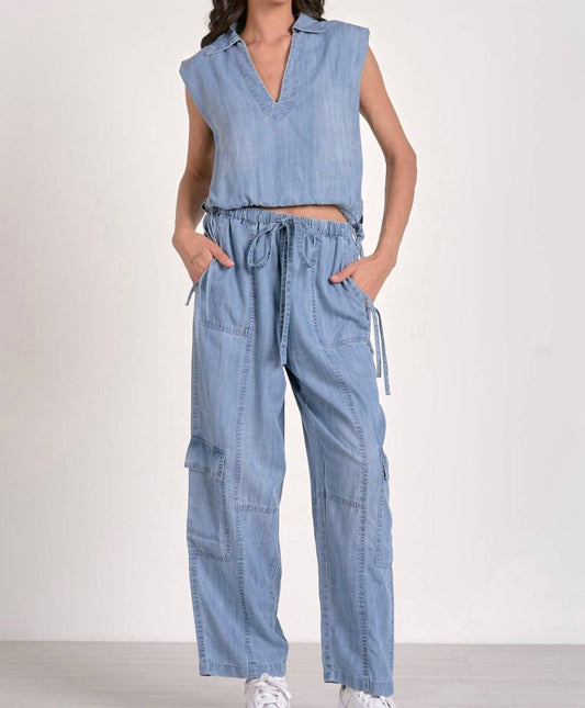 Elan - Ali V-neck Blouse