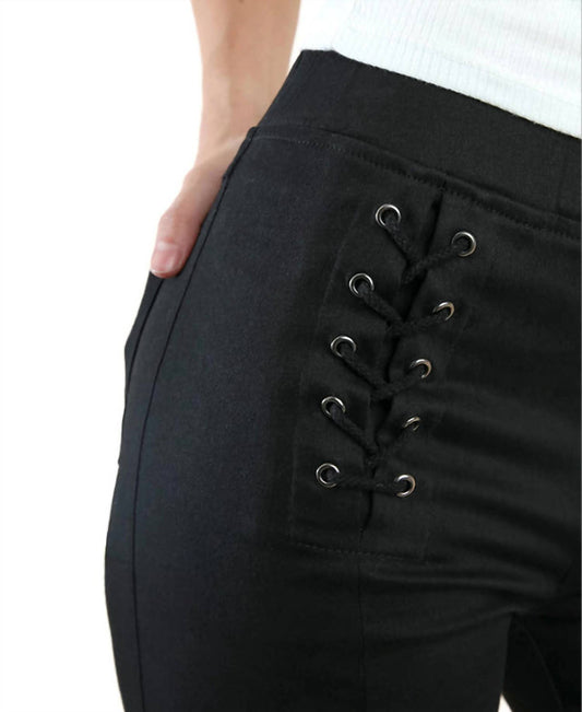 Umgee - Lace Up Leggings