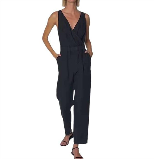 Nation Ltd - Kiara V Neck Jumpsuit