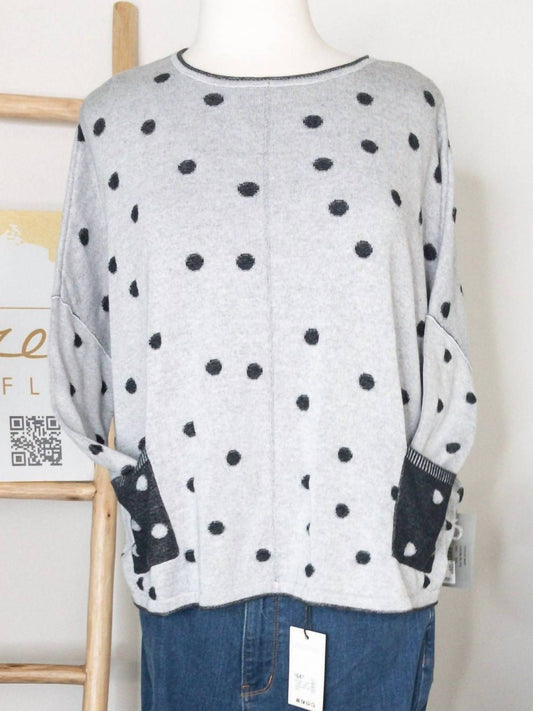 Habitat - Women's Double Fleece Dot Pullover Sweater