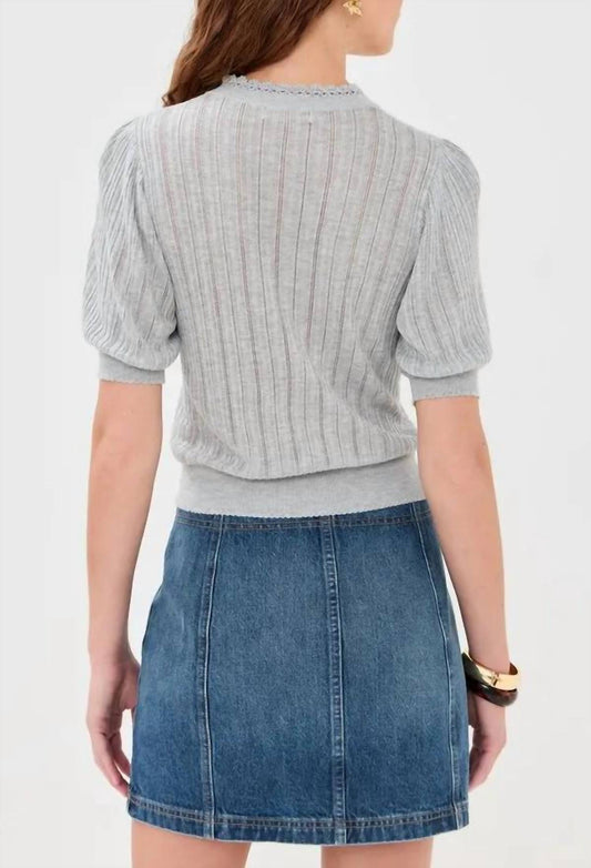 Ulla Johnson - Gemma Short Sleeve Knit Top