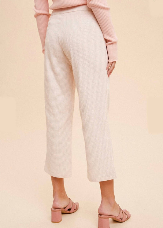 Hem & Thread - Tea Time Cropped Pencil Pants