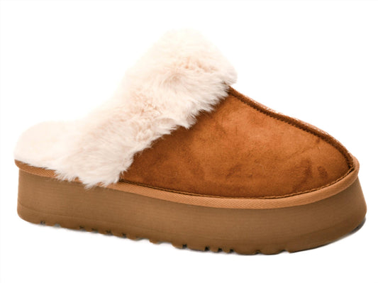 Corkys Footwear - Women's Cuddle Up Faux Suede Slippers
