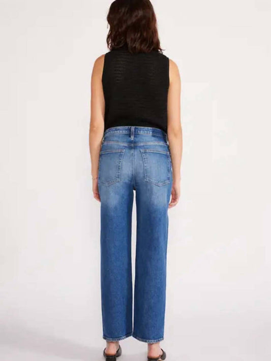 Etica - Tia Vintage Straight Crop Denim