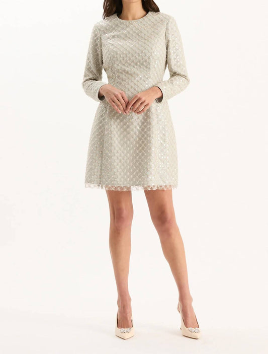 Tyler Boe - Jacquelyn Pearl Overlay Dress