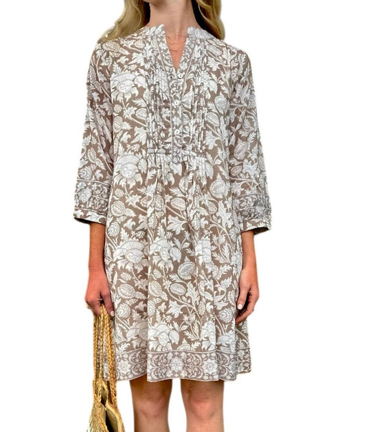 La Plage - Maye Pintuck Mini Dress