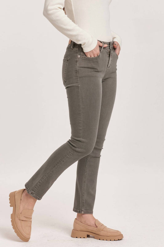 Dear John Denim - Blaire Mid Rise Straight Leg Jeans