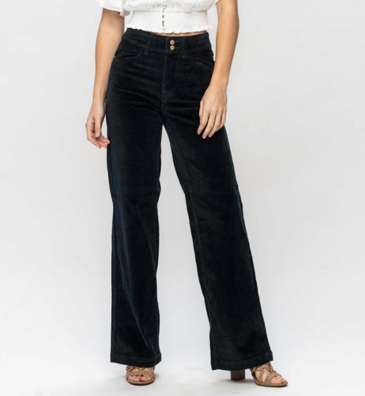 Judy Blue - Wide Leg Corduroy Trouser