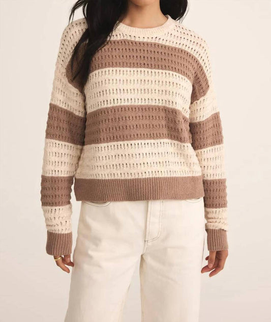 Z Supply - Bonaparte Stripe Crochet Sweater
