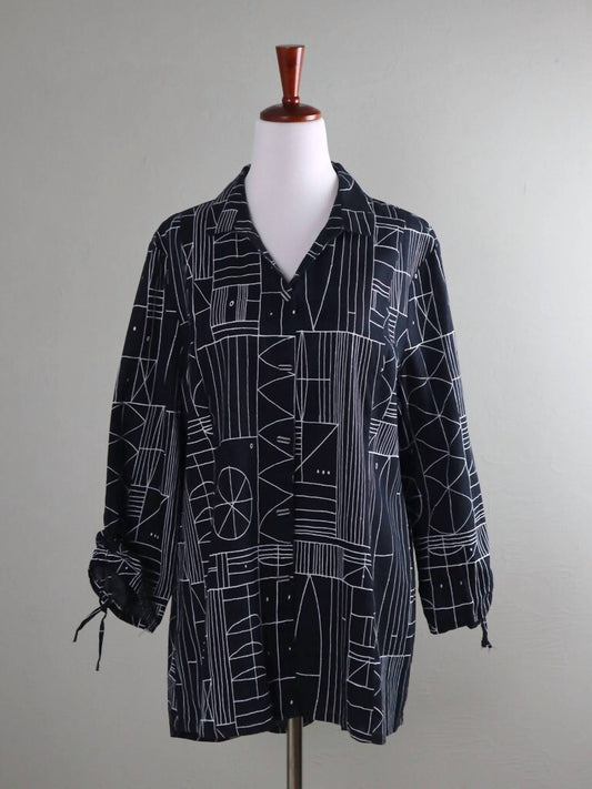 Habitat - Artistic Button Front Tunic