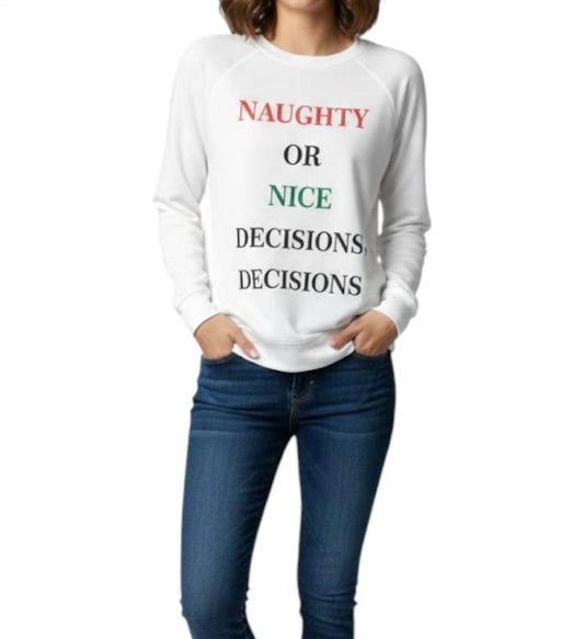 Panache - French Terry Crew Long Sleeve Tee