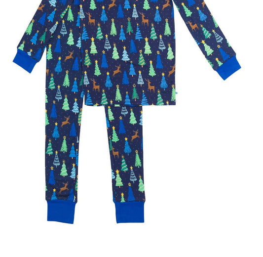 Rufflebutts - Boys Pines Long Sleeve Pajama Set