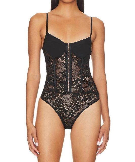 Free People - Lace Night Rhythm Bodysuit