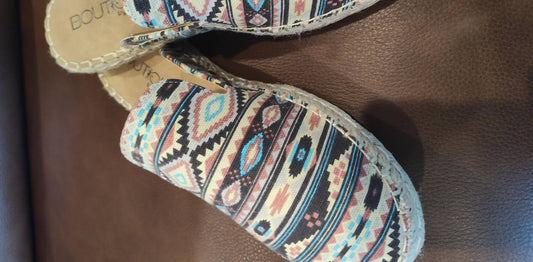 Corkys Footwear - Women's Taffy aztec flats