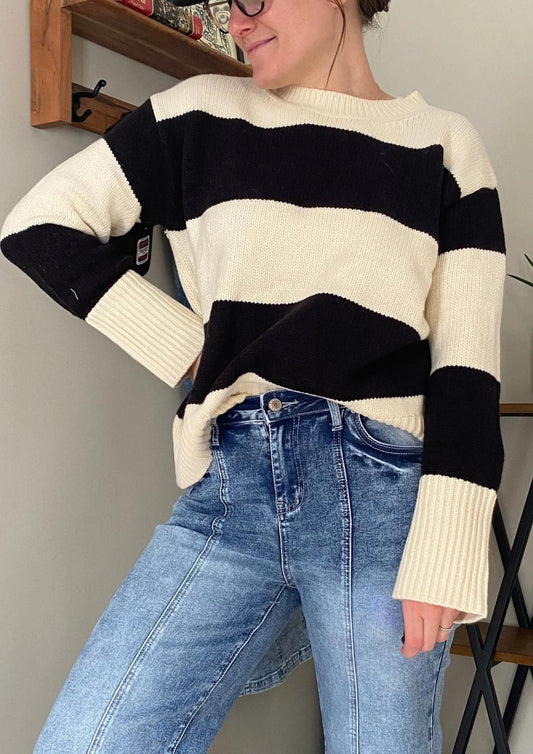 Lovesoft - Meg Colorblock Cozy Sweater