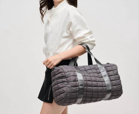 Urban Expressions - Quilted Puffer Duffel Bag
