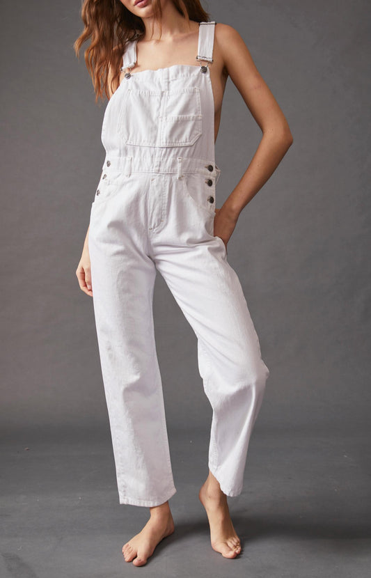 Free People - Sleeveless Tapered Leg Overalls