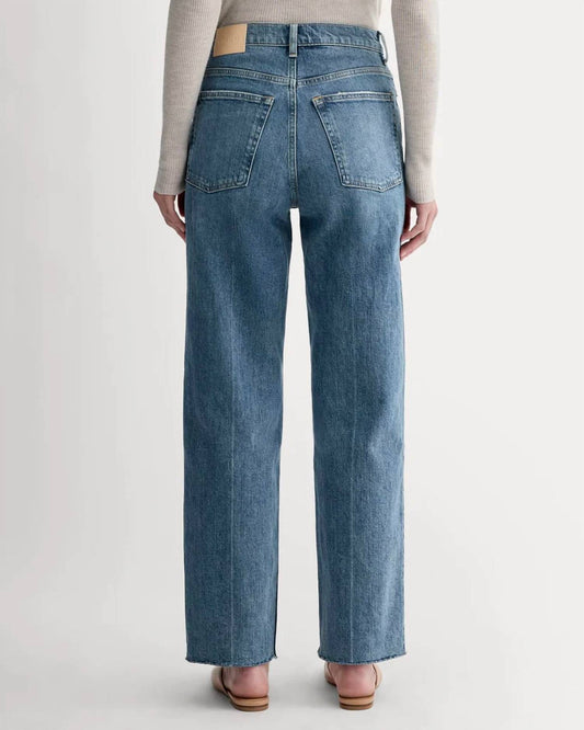 Everlane - Way High Rise Straight Leg Jean - Long