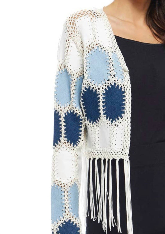 Adore - Tiffany's Boho Patchwork Fringe Vest