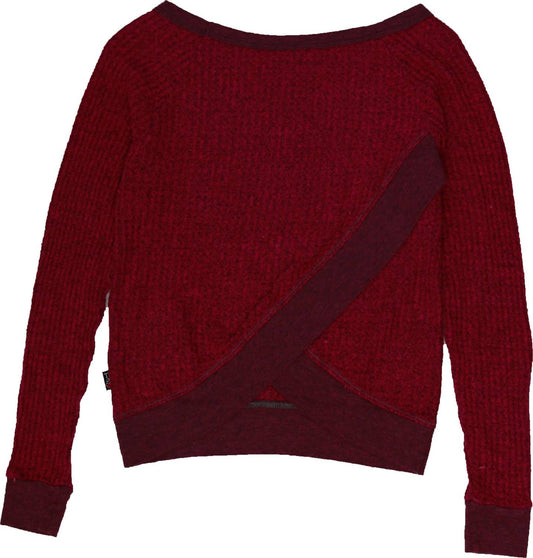 Girl's Waffle Crew Crossover Back