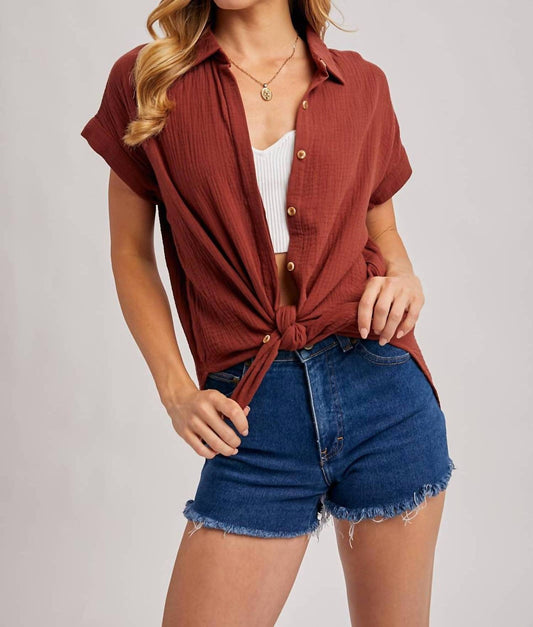 Bluivy - Essential Button Up Cotton Shirt