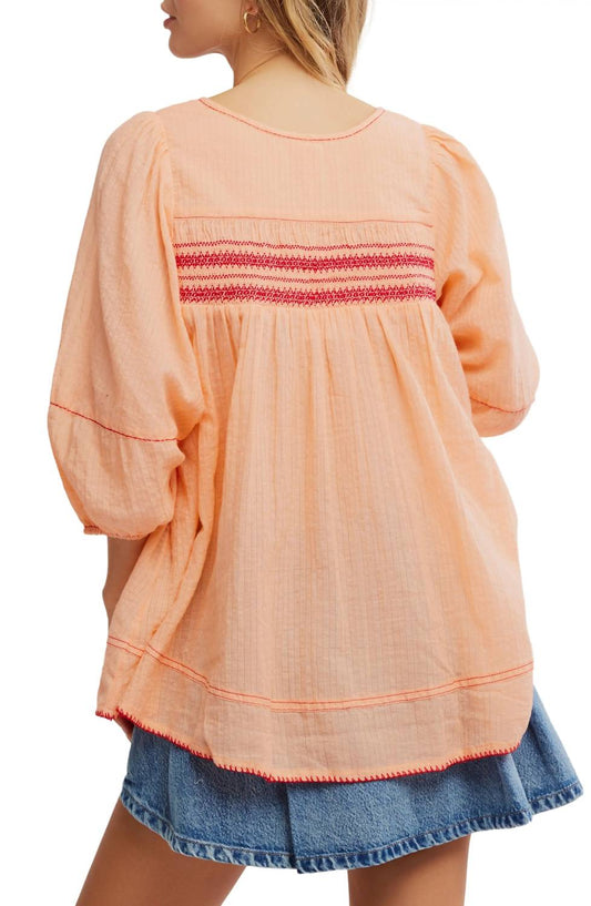 Free People - Dylan Smocked Tunic