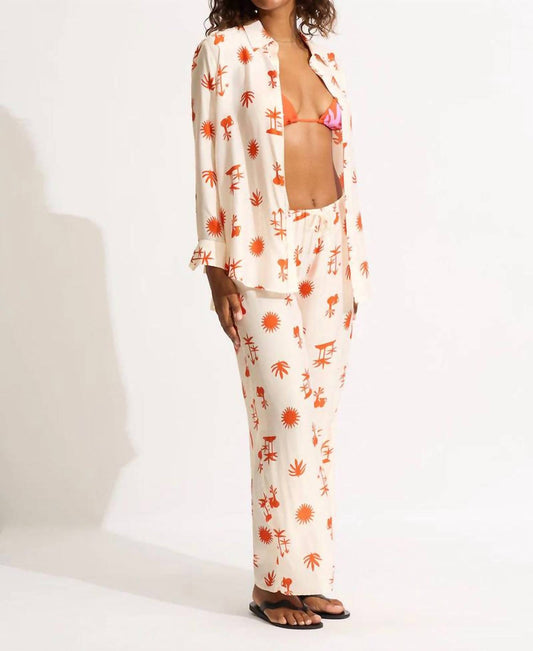 Seafolly - La Palma Silk Pant