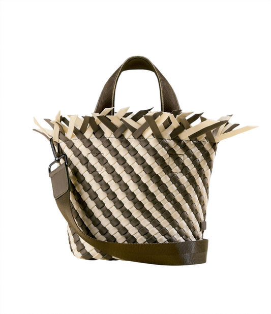 Naghedi - Havana Striped Tote Bag - Small