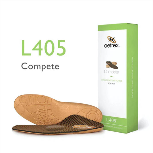 Aetrex - Men's Compete with Metatarsal Support Insole