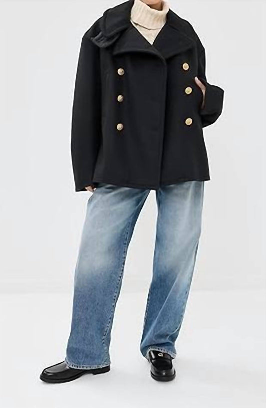 Denimist - Women's Oversized Peacoat