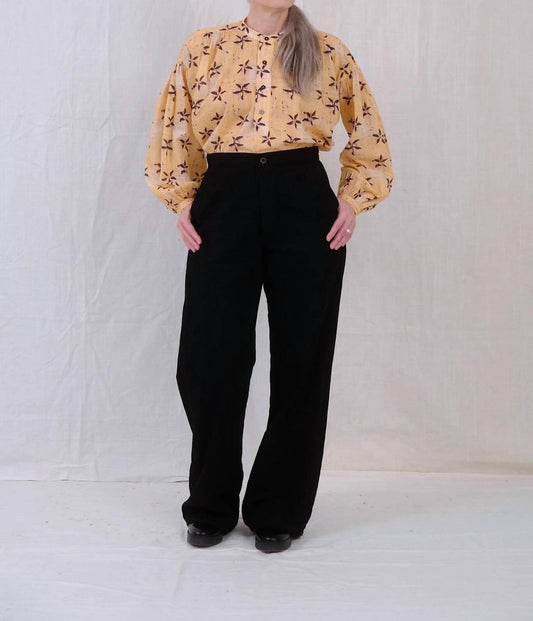 Uqnatu - High-rise Wide-leg Long Sailor Pant