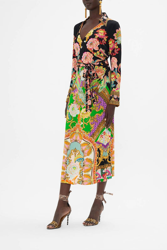 Camilla - Jersey Collared Dress