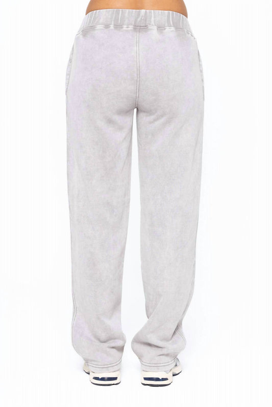 Mono B - Straight Leg Vintage Fleece Lounge Pants