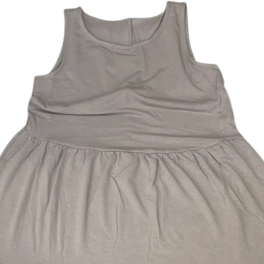 Zenana - Women's Sleeveless Tiered Midi Dress