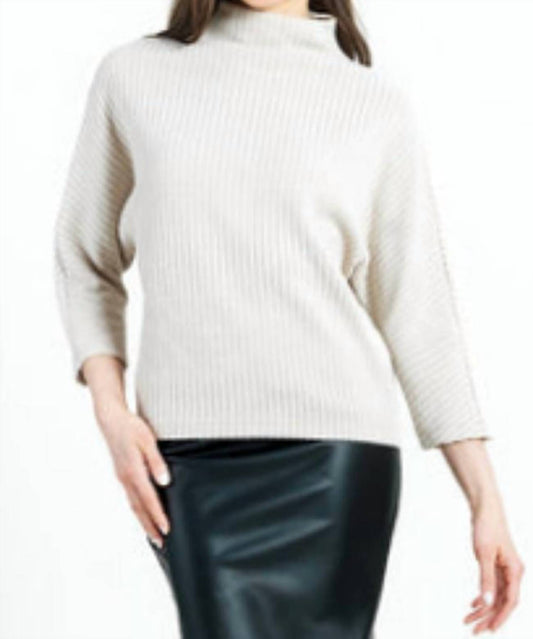 Clara Sunwoo - Ribbed Funnel Neck Sweater
