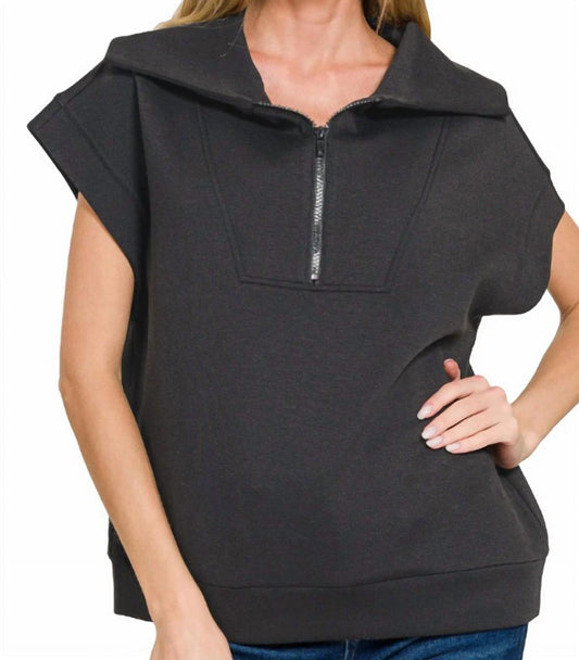 Zenana - Naomi Scuba Half Zip