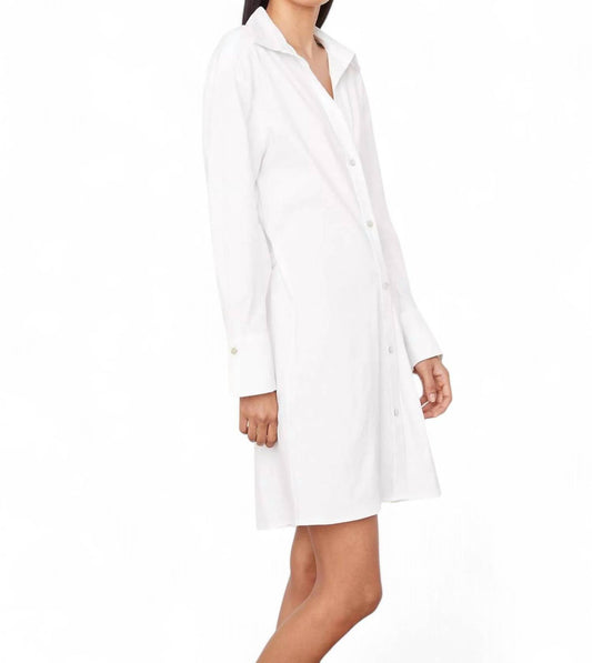 Vince - TIE-BACK SHIRT DRESS