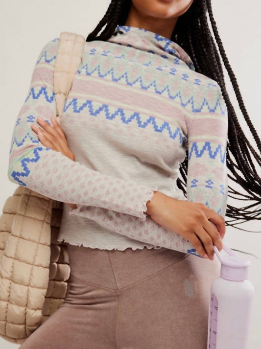 Free People - Breathe Easy Printed Layer Top