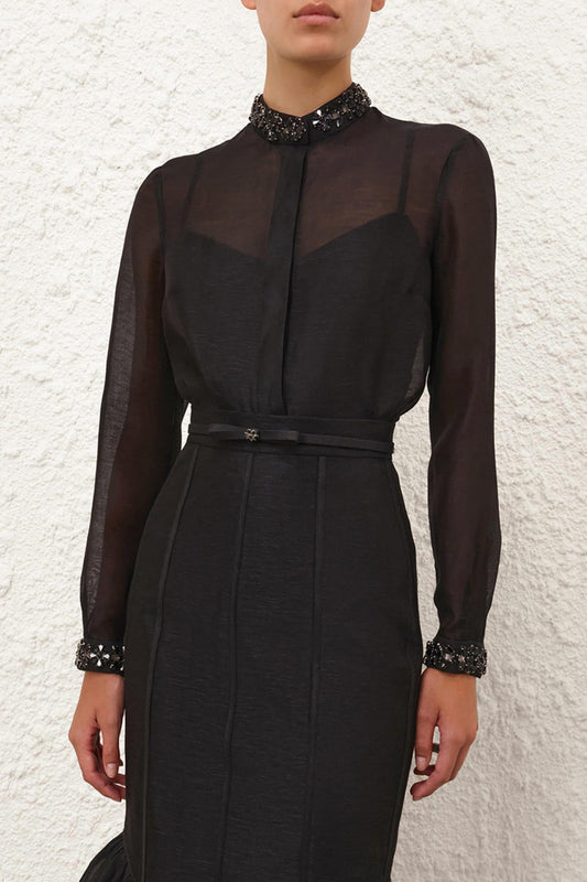 Zimmermann - Hypnotic Jewelled Body Shirt