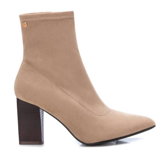 Xti - Women's Suede Dress Booties