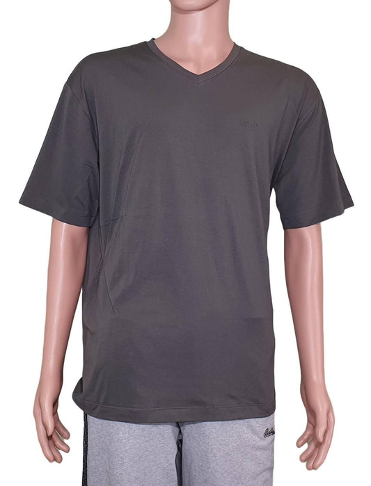 Bally - Men's Short Sleeve V-neck Logo T-shirt