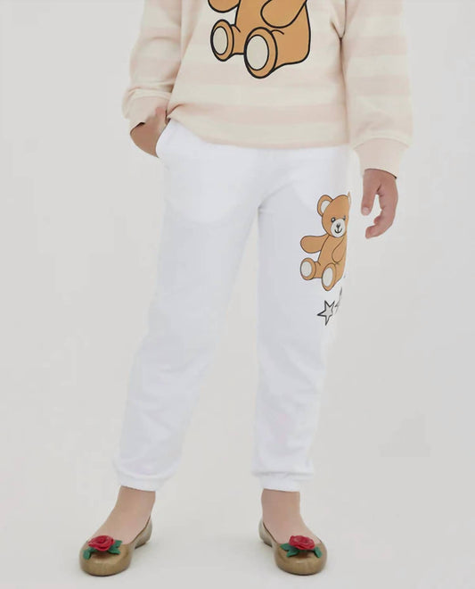 Sasha+Z - Teddy Bear Printed Pants