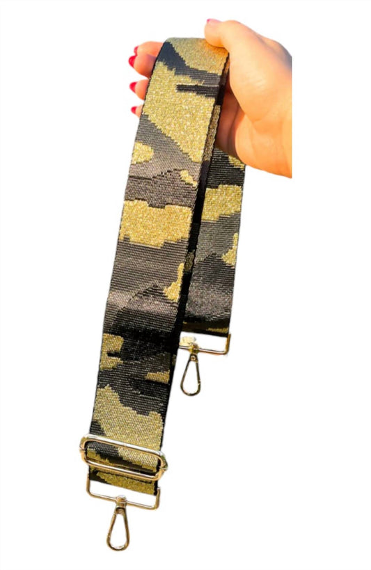 Ahdorned - Women's Metallic Handbag Strap